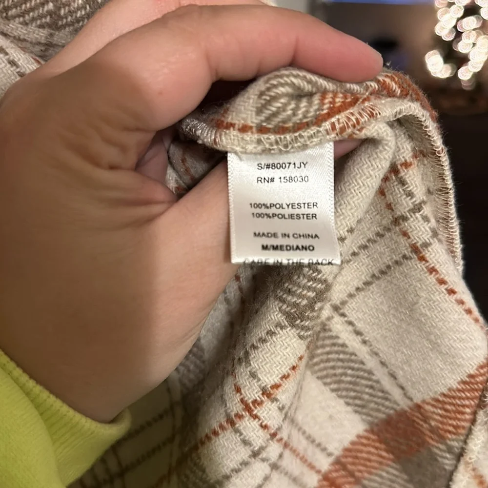 Plaid Shacket - Picture 5 of 5